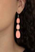 Load image into Gallery viewer, Rainbow Drops - Orange Earrings