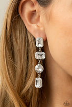 Load image into Gallery viewer, Cosmic Heiress - White Post Earrings