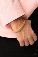 Load image into Gallery viewer, Ready, Willing, and CABLE - Gold Cuff Bracelet