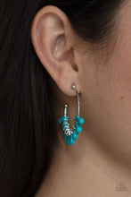 Load image into Gallery viewer, Poshly Primitive - Blue Earrings