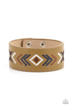 Load image into Gallery viewer, Cliff Glyphs - Multi Adjustable Snap Closure Bracelet