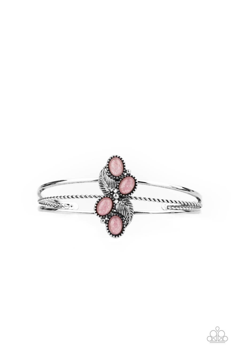 Eco Enthusiast - Pink Cuff Bracelet