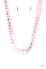 Load image into Gallery viewer, Extended STAYCATION - Pink Necklace