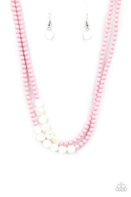 Extended STAYCATION - Pink Necklace