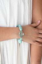 Load image into Gallery viewer, I Need a STAYCATION - Blue Bracelet