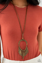 Load image into Gallery viewer, You Wouldnt FLARE! - Brass Necklace