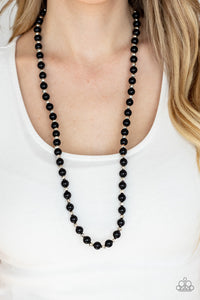 Nautical Novelty - Black Necklace