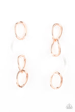 Load image into Gallery viewer, Talk In Circles - Copper Post Earrings