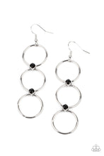 Load image into Gallery viewer, Refined Society - Black Earrings