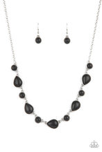 Load image into Gallery viewer, Heavenly Teardrops - Black Necklace