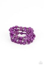 Load image into Gallery viewer, Nice GLOWING! - Purple Stretchy Bracelets