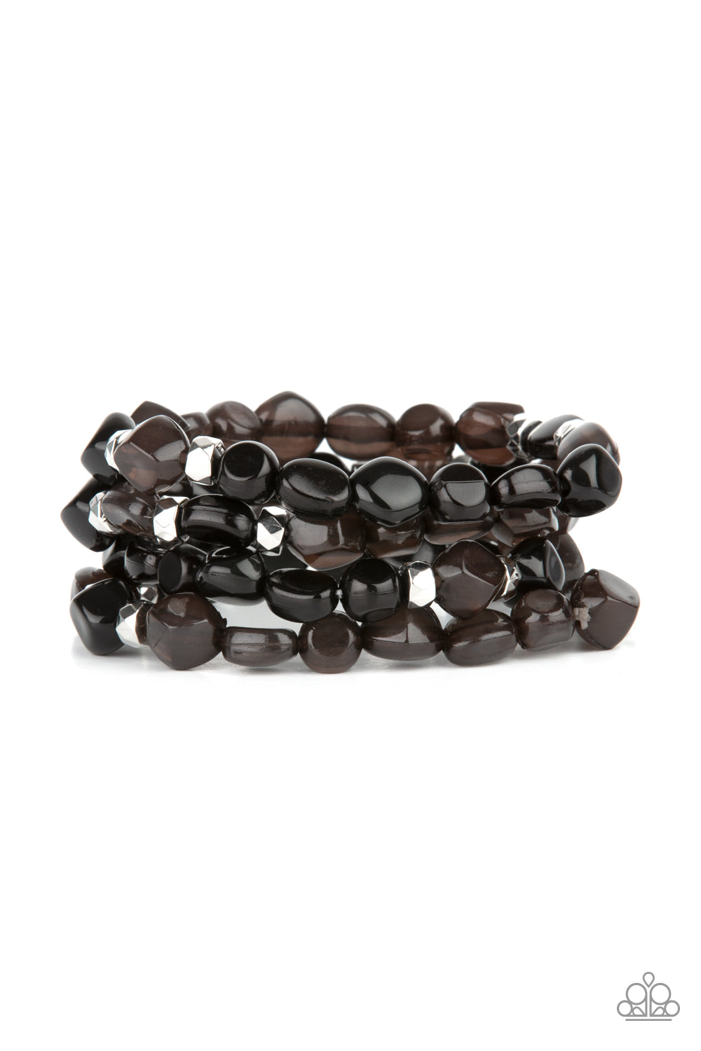 Nice GLOWING! - Black Stretchy Bracelet