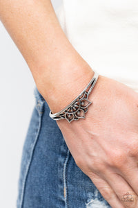 Mandala Mindfulness - Silver Cuff Bracelet