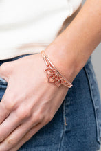 Load image into Gallery viewer, Mandala Mindfulness - Copper Cuff Bracelet