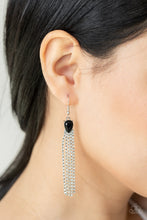 Load image into Gallery viewer, Drop-Dead Dainty - Black Earrings