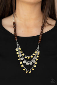 Plains Paradise - Yellow Necklace