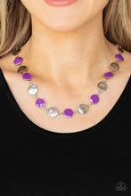 Load image into Gallery viewer, Harmonizing Hotspot - Purple Necklace