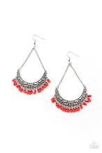 Load image into Gallery viewer, Orchard Odyssey - Red Earrings