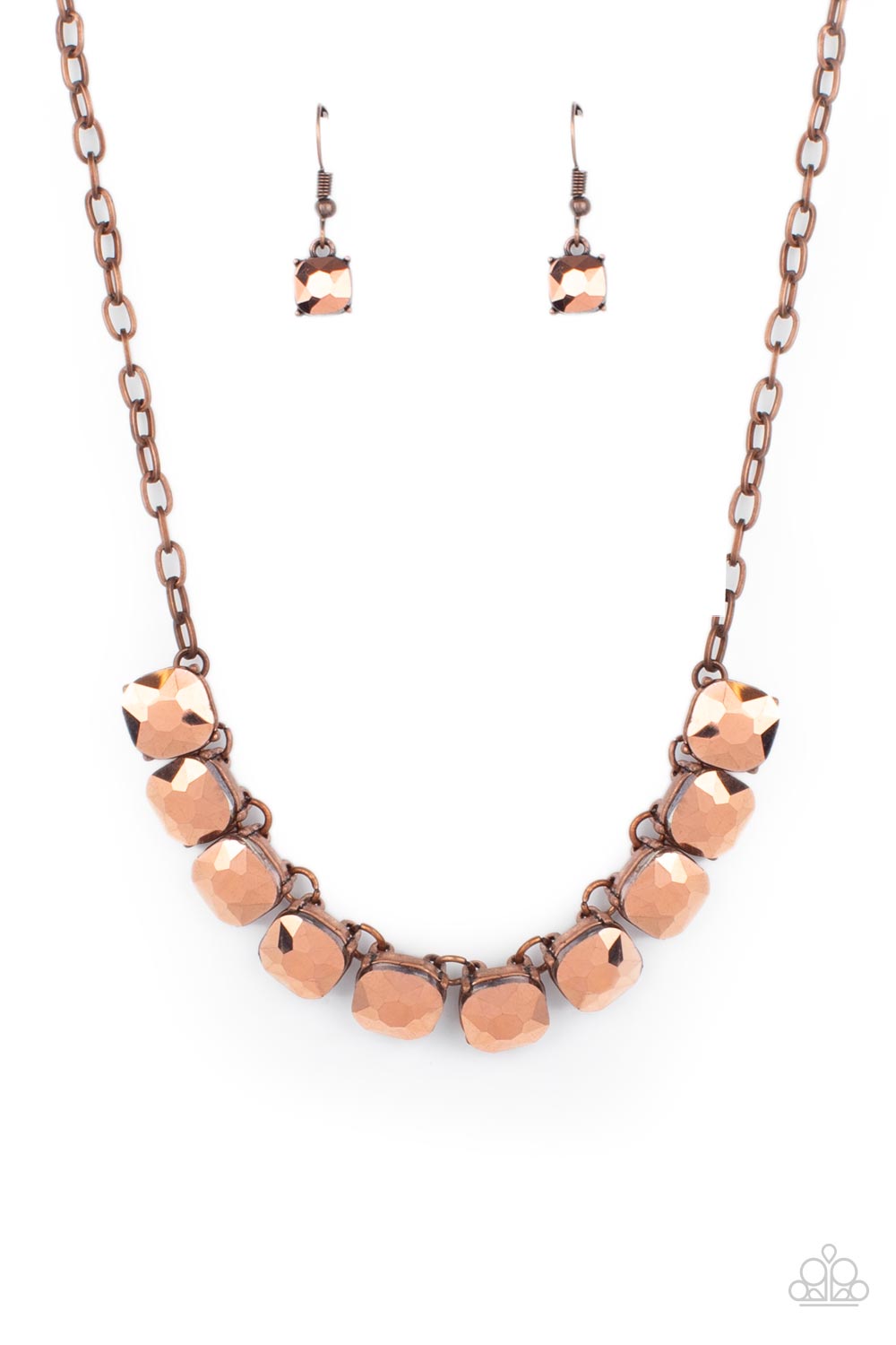 Radiance Squared - Copper Necklace