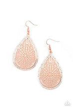 Load image into Gallery viewer, Fleur de Fantasy - Rose Gold Earrings