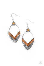 Load image into Gallery viewer, Indigenous Intentions - Orange Earrings