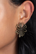 Load image into Gallery viewer, Artisan Arbor - Brass Post Earrings