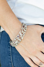 Load image into Gallery viewer, Ripe for the Picking - Purple Hinged Bracelet