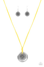 Load image into Gallery viewer, One MANDALA Show - Yellow Necklace