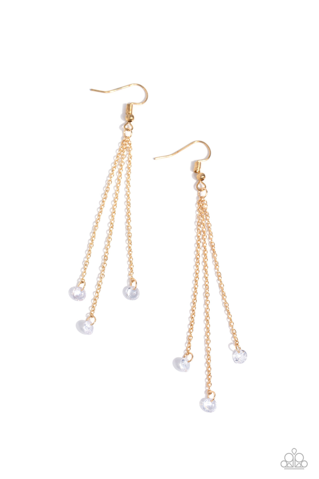 Divine Droplets - Gold Earrings