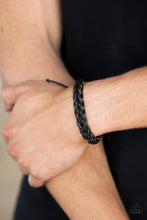 Load image into Gallery viewer, SoCal Scene - Black Sliding Knot Bracelet