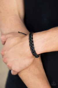 SoCal Scene - Black Sliding Knot Bracelet