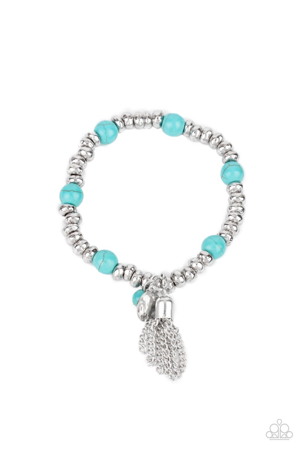 Whimsically Wanderlust - Blue Bracelet