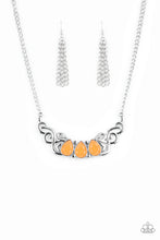 Load image into Gallery viewer, Heavenly Happenstance - Orange Necklace