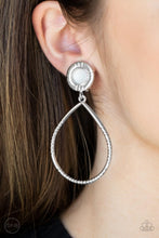 Load image into Gallery viewer, Fairytale Finish - White Clip-On Earrings