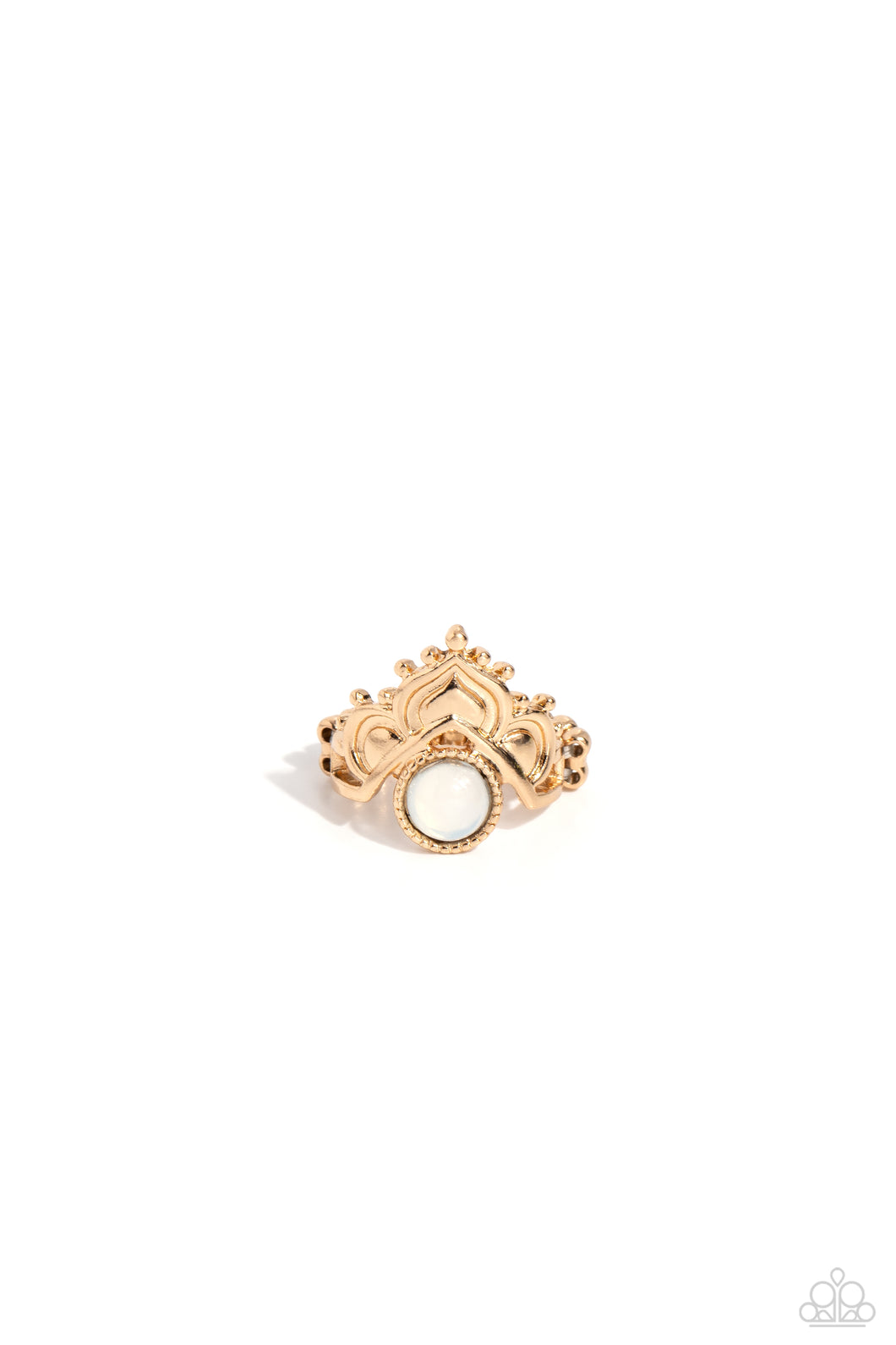 Lotus Solstice - Gold Dainty Ring