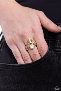 Lotus Solstice - Gold Dainty Ring