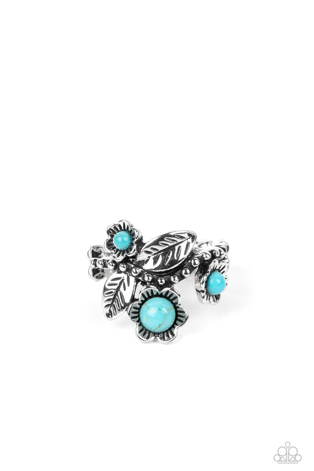 Wonderland Wildflower - Blue Dainty Ring