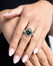 Load image into Gallery viewer, Undefeated Dazzle - Green Dainty Ring