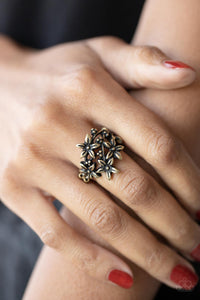 Prairie Primrose - Brass Dainty Ring