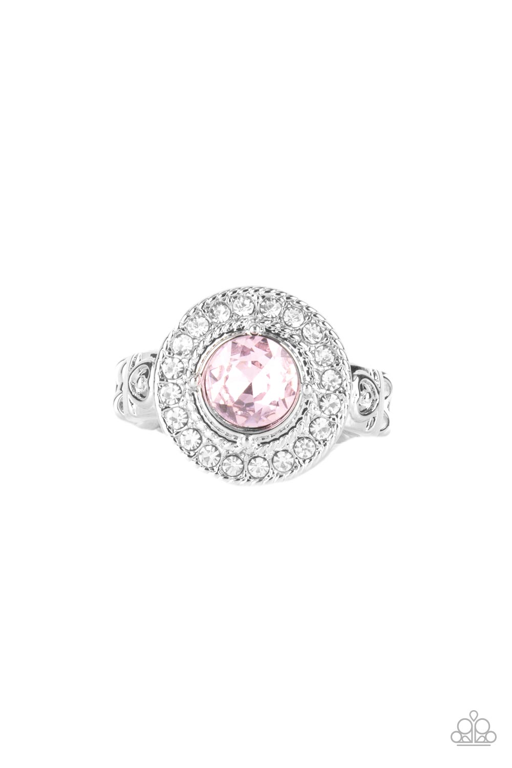 Targeted Timelessness - Pink Dainty Ring