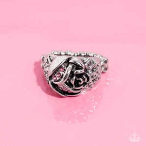 Rose Garden Refinement - Pink Dainty Ring