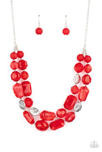 Load image into Gallery viewer, Oceanic Opulence - Red Necklace