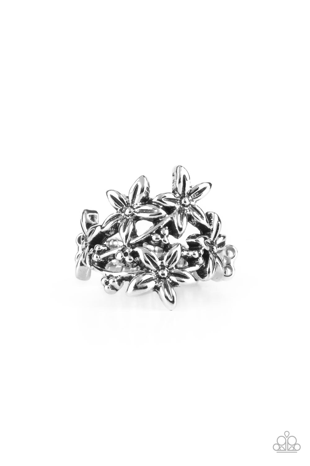 Prairie Primrose - Silver Dainty Ring