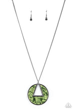 Load image into Gallery viewer, Chromatic Couture - Green Necklace