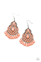 Load image into Gallery viewer, Persian Posh - Orange Earrings