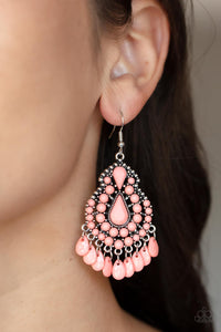 Persian Posh - Orange Earrings