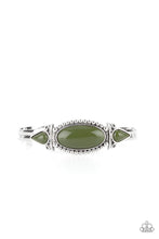 Load image into Gallery viewer, Tribal Trinket - Green Cuff Bracelet