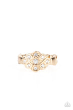 Load image into Gallery viewer, Floral Frou-Frou - Gold Ring