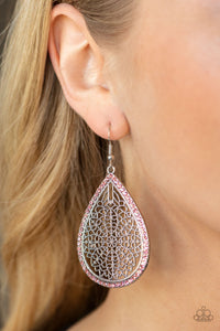 Fleur de Fantasy - Pink Earrings