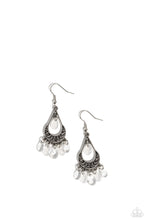 Load image into Gallery viewer, Beachside Ballroom - White Earrings